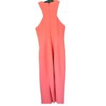 Cinq à Sept Melina Halter Cutaway Midi Dress 2 Orange Photo 7