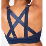 Fabletics Belle High Impact Sports Bra Deep Navy Size XS Reg $64.95 “Excellent” Features Adjustable Strappy Fabric & Care 89% Polyester/11% Elastane Imported. Photo 3