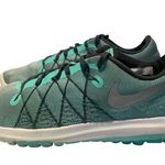Nike Womens Flex Fury 2 Running Shoes Teal/gray Sneakers Size 7 Photo 2