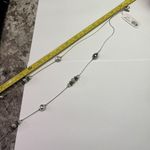 New York And Company NWT $22.95 Silver Tone Multi Strand Costume Jewelry Necklace Photo 8