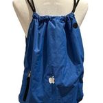 Apple DRAWSTRING BLUE BACKPACK BAG Photo 0