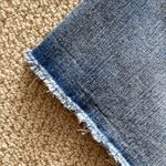 American Eagle Distressed Ultra Stretchy Jean Skirt Denim Worn Once Size 4 EUC Photo 5