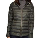 Vince Camuto Down Coat with Velvet Trim Photo 0