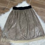 Free People  flashing lights metallic sequined skirt Photo 8