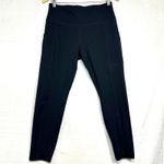 Ewedoos XL Black High Waisted Leggings Pockets Workout Athleisure Gym Active Photo 2