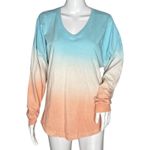 Spirit Jersey Shirt Womens XS Maui Spellout Dip Dye Relaxed Basic Casual Travel Photo 0