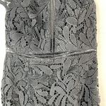 Bardot  Size 4 XS Gemma Kara Halter Lace Sheath Dress Black Knee Length LBD Event Photo 4