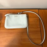 Kate Spade New York Crossbody Bag Purse Small Powder Blue Leather Triple Gusset Photo 4