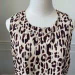 CAbi 3070 Ginger Sleeveless Animal Print Top Sleeveless Mob Wife S Photo 2