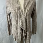 Eileen Fisher oatmeal waffle knit linen cardigan Photo 1