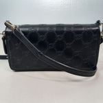 Bebe Black Crossbody Clutch Wallet Bag 8x4 Photo 6