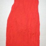 Romeo + Juliet Couture New Womens M NWT Maxi Dress Long Orange White Embroidery Romeo Juliet Couture Photo 0
