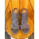 Sonoma  Vitalize Ortholite Vivian Heeled Bootie Sandals- Sz 9 Dusty Blue Photo 1