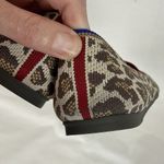Rothys The Loafer Mocha Spot Leopard Flats Shoes Knit Slip On Round Toe Sz 7 Brown Photo 6