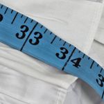 J.Crew ‎ Ruffle-hem shirt-dress in cotton poplin White XXS BR461 Photo 8