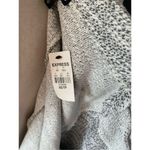 EXPRESS  grey short cardigan sweater size xs blazer cotton Photo 3