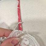 Victoria's Secret  Vintage Gold Label Pink Floral Slip Dress Photo 9