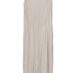 NWT Plaza South 2pc White Linen Battenberg Lace Trim Maxi Dress & Jacket Size 10 White Photo 6