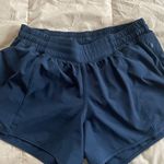 Lululemon Shorts Women Hotty Hot 4” Size 8 Navy Photo 0