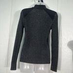 The North Face Women’s A5 Series 1/4 Zip Black Ribbed Pullover Size Medium EUC Photo 5