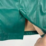 Nsr NWT Faux Leather Pencil Skirt Nordstrom Green Size XS NEW Photo 10