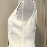 Lucy Paris Surplice Vest Top In White Photo 2