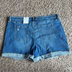 Sonoma NWT!  Medium Wash Distressed High Rise Shorts Size 24W Photo 1