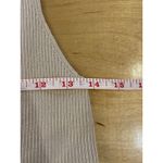 All:Row Nadia Sleeveless Turtleneck Top Ribbed Knit Neutral‎ Beige Medium Tan Photo 6