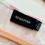 MINKPINK Boutique Palm Springs Tee Dress pink green size small Photo 3