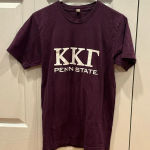 American Apparel Penn State KKT Purple Women’s Shirt Photo 0