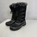 Khombu Womens Boots Size 6 Black North Star Insulated Waterproof Winter Boots Photo 4