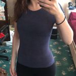 90’s Vintage Stretch Blue Top Photo 0