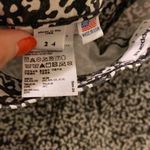 American Apparel Jeans Black and White Shorts Size 2 Photo 3