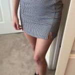 love on a hanger Black & White Houndstooth Mini Skirt Photo 0