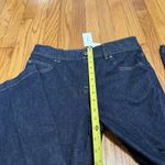 Spanx  NWT Denim Flare Jeans in Raw Indigo Wash Size Medium Petite Photo 5