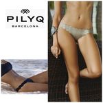 PilyQ  metallic snakeskin teeny bikini. NWT Photo 1