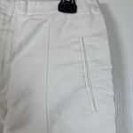ZARA  Woman White Cropped Capri Pant Size Med EUC #1318-AZ Photo 3
