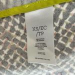 CAbi  Size XS Jacket Brown Black Abstract Off Center Full Zip Long Sleeve Pockets Photo 4