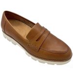 Vionic  Women's Cheryl II Penny Loafers Tan Brown Leather Size 9 Photo 10