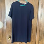 Everlane  Japanese GoWeave Mini Dress in Black triacetate material Photo 2