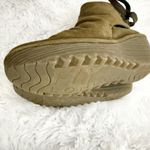 Fly London | Yebi Wedge Boot Booties Shoes Brown Taupe Tie | Size 38, US 7.5-8 Photo 6