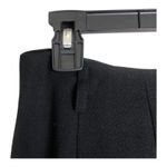 DKNY Vintage Timeless Classic Belt Loops Zipper Wool Black Pencil Skirt Size 12 Photo 5