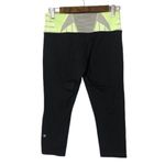 Lululemon  Wunder Under Crop in Black & Quilt Spring 6 Photo 30
