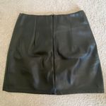 Audrey 3+1 Leather Mini Skirt Photo 3