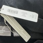 Chico's  Travellers Lace Hem Black Pants Slinky Knit Women’s 1 NEW Photo 4