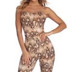 Windsor snake print low back jumper Photo 1