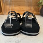 Teva  Olowahu palms black white quick dry all day wear sustainable vegan size 6 Photo 4