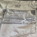 Levi's 501 Original Fit High-Rise Women's Jean Shorts Black Button Fly Size 28 Photo 8