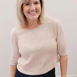 Free People We The Free Beige Waffle Knit Crop Top - Size Large Photo 0