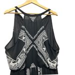 Old Navy Womens Maxi Dress XXL Black Bandana Print Boho Festival Resort Beachy Photo 2